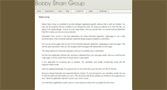 Desktop Screenshot of bobby-strain-group.com